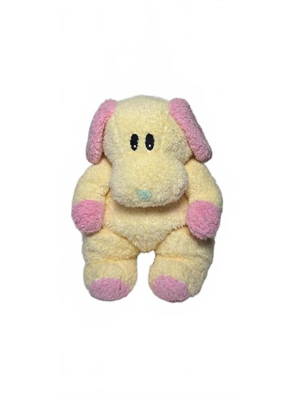 Vintage 1999 Ty Pillow Pls Dog Baby Rattle